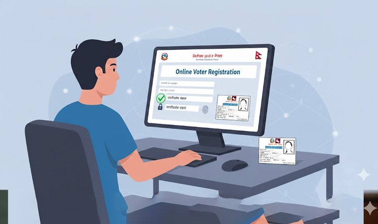 मतदाता नामावली सङ्कलन तथा अद्यावधिकको कार्य सुरु, अनलाइनबाटै यसरी गराउनुहोस् आफ्नो नाम दर्ता